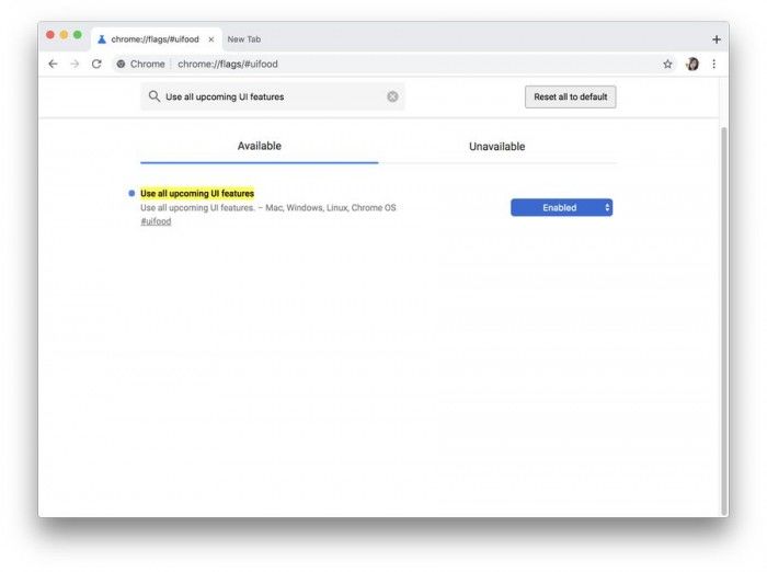 Chrome新flag：一键启用所有实验性功能和特性